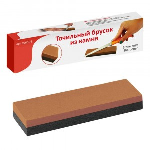 Брусок точильный из камня, 20*5*2,5см (кратность 5шт!!!), абразивный камень VL60-73 Мультидом