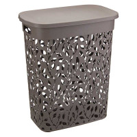 Корзина для белья Флора 35 л Французcкий серый М2620