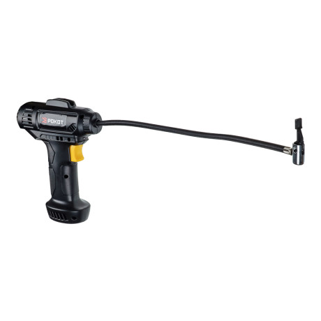 РОКОТ Компрессор беспроводной 120Вт, 35 л/мин, 2000МА, аналоговый дисплей