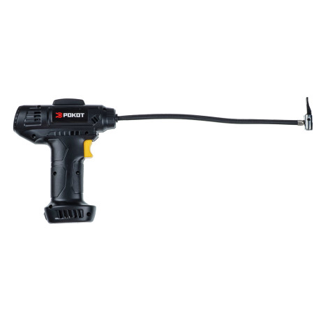 РОКОТ Компрессор беспроводной 120Вт, 35 л/мин, 2000МА, аналоговый дисплей