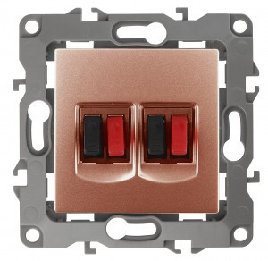 ЭРА 12 мех. роз. СУ аудио, двойная, медь, автоклеммы 12-3112-14 3918