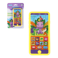 ИГРОЛЕНД Смартфон музыкальный &quot;Зверята&quot;, звук, ABS, 6х12,6х1,5см 3xААА