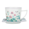 Набор чайный 2 пр., 250мл, MILLIMI, Клевер, фарфор