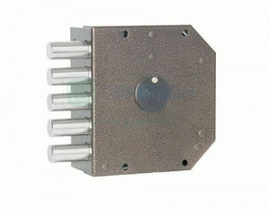 Замок накладной тяжелый Гардиан 20.07 Правый 5кл (ЗК503Н-02/124) вертик.ключевина б/о (6)