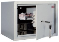 Сейф офисный (мебельн.) облегченн. констр. Т23 (в230*ш300*г277мм,6кг), кл.замок, крепл. к стене,полу