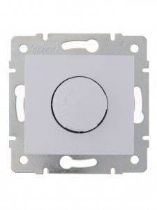 Lezard KARINA мех. диммер СУ 800 Вт бел. (корп. ABS) 707-0288-115