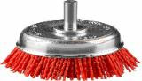 Щетка нейлоновая для дрели чашка 75 мм