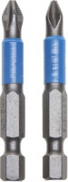 Биты STAYER &quot;PROFI&quot;, хвостовик E 1/4&quot;, PH №2, 50мм, 2 шт