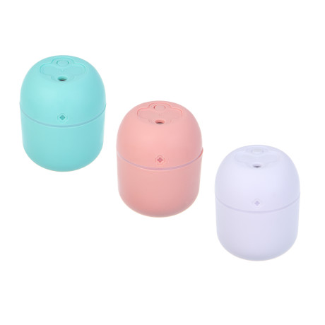 LEBEN Увлажнитель воздуха, 220 Мл, 10x8x8см, питание 5В/0.4А от USB, 2Вт