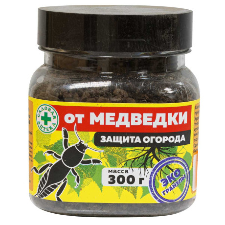 ЭКО гранулы от медведки 300г (деготь древесный) Капитал-ПРОК  х15