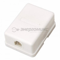 Телефонная розетка - 1 6P-2C PROCONNECT цена за шт (50!), 03-0001-4