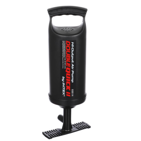 INTEX Насос ручной Double Quick II, объём 1,7л, 36см, 3 насадки в комплекте, 68614