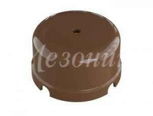 МЕЗОНИНЪ РЕТРО УСАДЬБА коробка распред. 80х40мм ОУ ABS-пластик IP20 какао GE30236-70