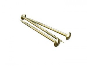 МЕЗОНИНЪ Саморез 4х70 для двойного изолятора/розеток ТВ, латунь (уп.20шт, цена за шт) GE30022-30