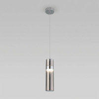 Eurosvet св-к подвес. LED 12W 4K 594lm 80х80х1200 мет хром/дымч Lumen 50244/1 LED Умный дом a061289