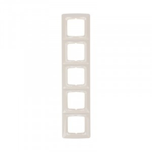 KRANZ DEA Рамка 5 мест. (горизонт.) Беж KR-78-0259