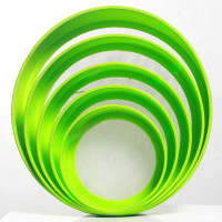 Сито набор 5 шт для муки 24/21/18/15/13 пластик NA1146