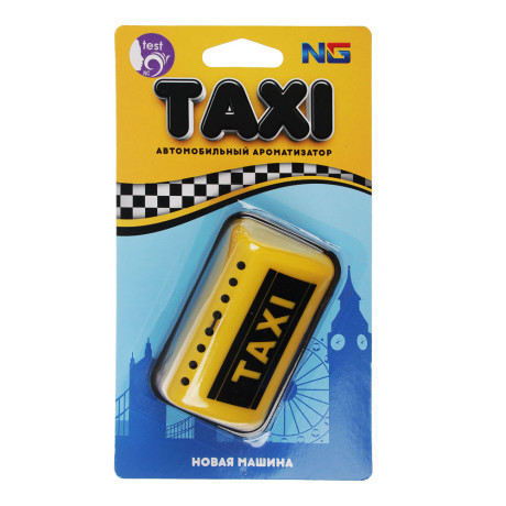 NEW GALAXY Ароматизатор "Такси", 27 гр.,бабл гам, свежесть океана, новая машина, летний бриз