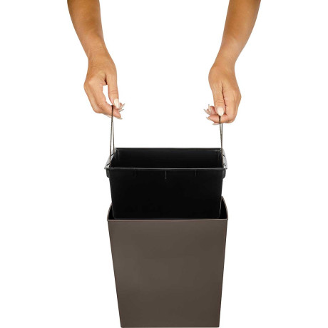 Горшок КУБ 4,2л 177х177мм Французский платан х6