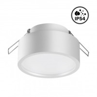 NOVOTECH 358903 SPOT NT22 295 бел. встр. влагозащищенный св-к IP54 LED 4000K 10W 220V MAY