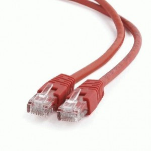 Cablexpert патч-корд UTP cat6, 1м, литой, многожильный (красный)