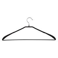 Вешалка металлическая для верхней одежды с прорезиненным противоскользящим покрытием 45 см, Home Palisad