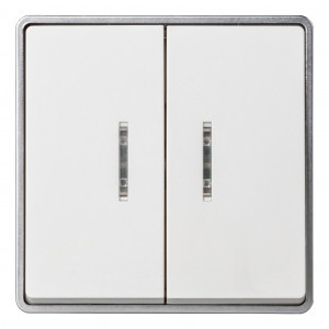 Smartbuy Сириус выкл. ОУ 2 кл. (инд.) 10А белый SBE-07w-10-SW2-1