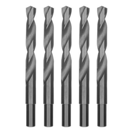 Сверло по металлу, 15 мм, полированное, HSS, 5 шт, цилиндрический хвостовик Matrix