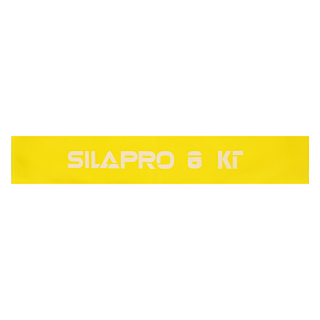 SILAPRO Фитнес-резинка, 30х5х0.03 см, нагрузка 8 кг, латекс