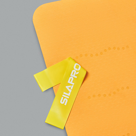 SILAPRO Фитнес-резинка, 30х5х0.03 см, нагрузка 8 кг, латекс