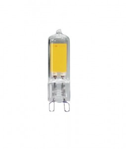 Jazzway св/д лампа G9 3W(240Lm)  4000K 4K стекло 13,6x50  PLED-G9 COB .5015357