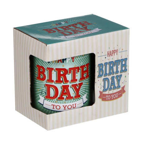 Кружка, 425 мл, керамика, арт.26, 2 дизайна