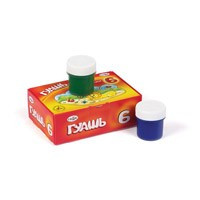 Гуашь 6 цв. МУЛЬТИКИ 20мл ГАММА 20695