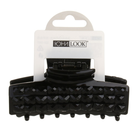 Краб для волос ЮНИLOOK, 8см, пластик, ACS-31