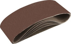 Лента шлифовальная бесконечная ЗУБР "СТАНДАРТ" на тканевой основе, для ЛШМ, P120, 100х610мм, 5 шт