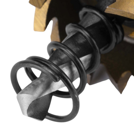 Коронка по металлу HSS, 20 мм, нитридтитановое покрытие Denzel