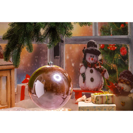 Шар Т177-7 1шт 20см (глянцевые) розовый(18)