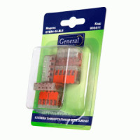 GENERAL клемма СМК 221-415 с рычагом 5х(0,08-4мм2), 32А (цена за BL5) GTER4-05-BL5 800411