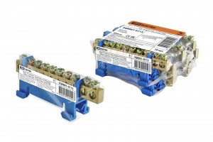 TDM шина нул. с изолят. на DIN-рейку 6х9мм стойка мал. 10 отв. инд. штрихкод (10!) SQ0801-0113