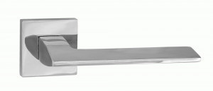 Ручка дверная компл.квадрат.основ. PUERTO Ночиата хром блестящий INAL 531-03 CP