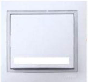 Lezard Мира вставка 2 мест. хром (уп. 10шт., цена за 1шт.)  801-0225-701