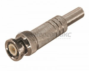 Штекер BNC под винт с пружиной металл PROCONNECT цена за шт (50!), 05-3073-4