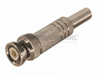 Штекер BNC под винт с пружиной металл PROCONNECT цена за шт (50!), 05-3073-4