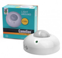 Camelion датчик движения ИК LX-20B потолочный 1200W 360° (дальность 6м) белый IP20