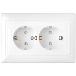 Bylectrica СТИЛЬ Роз. 2-местн. СУ земля со шторк. белый, (РС16-351)