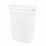 Корзина д/белья Элемент 30л белый БШ9083 х4