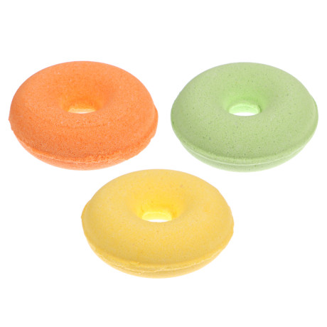 BY Русские Супергерои Средство для ванны Пончик бурлящий с пенкой, в ассортименте, 120г