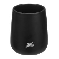 BY Русские Супергерои Стакан для ванной комнаты, 400 мл, керамика, черный