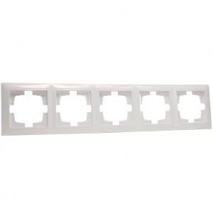 Bylectrica СТИЛЬ рамка 5 мест. СУ перламутр (ЮЛИГ.735212.297 перламутр)