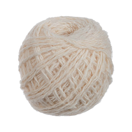 Пряжа в клубках акрил 100м/40-42 гр, цвет слон.кость